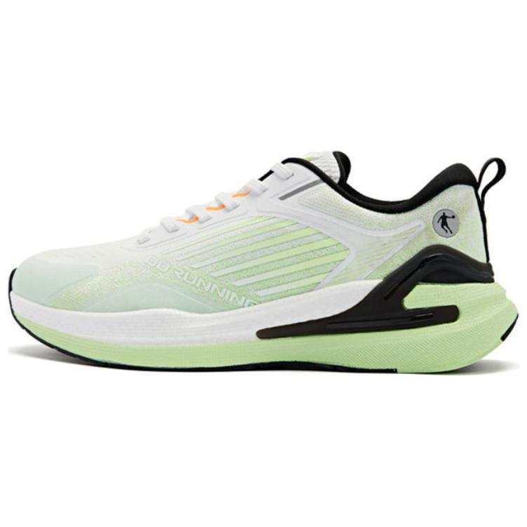 QIAODAN Infinity 5SE Cushioning Breathable Cushioning Breathable Low top Running Shoes Men's Gray Cyan