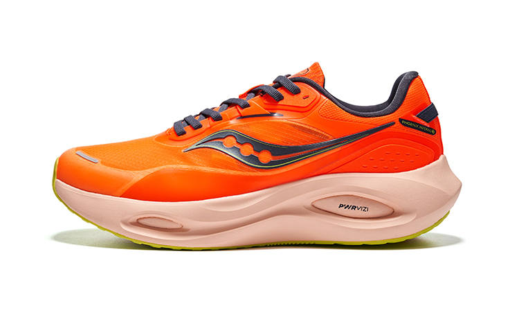 Saucony Phoenix Inferno Firebird 3 Comfortable Mesh Low top Training City Commuting Running Shoes Unisex Orange