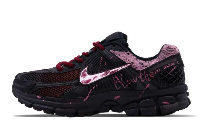 Nike Nike Zoom Vomero 5 Low top Running Shoes Unisex Black Pink