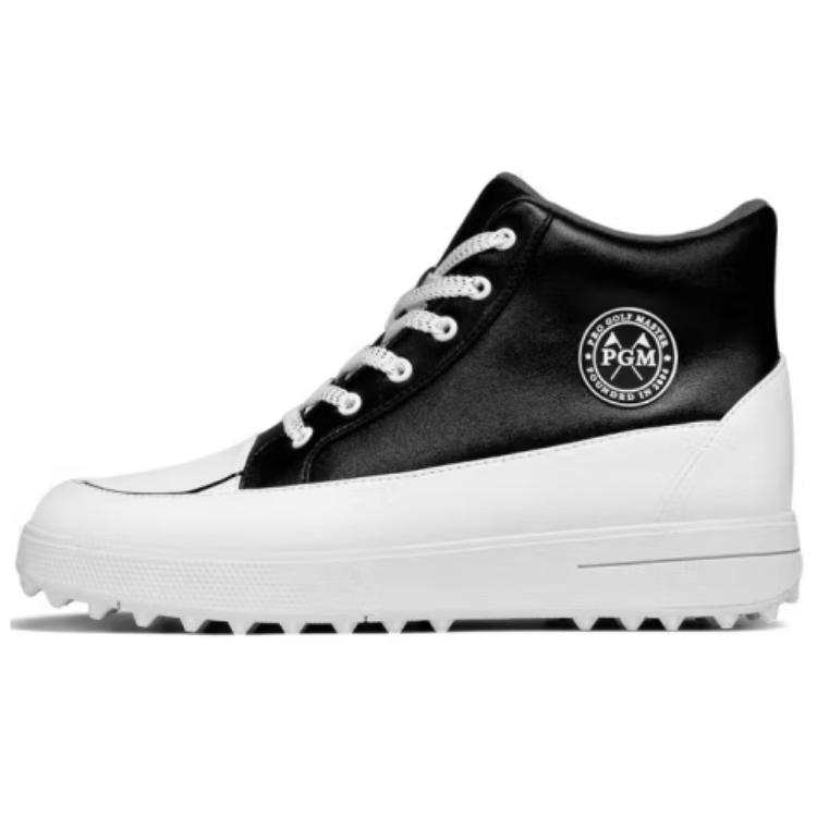 PGM Waterproof Slip Resistant Waterproof And Slip Resistant High top Golf Shoes Women's Black