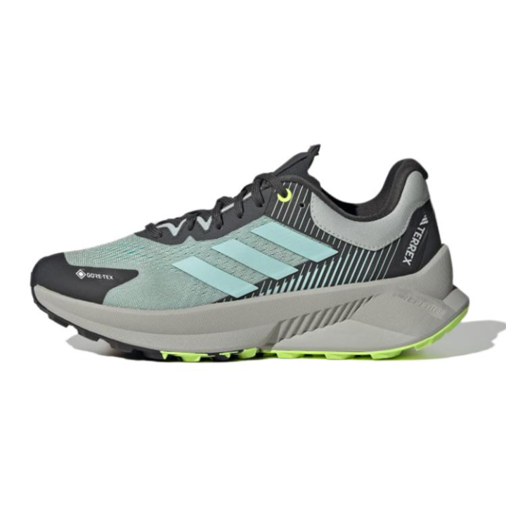 Adidas Adidas Terrex Soulstride Flow Gore Tex Wonder Silver Semi Flash Aqua Lucid Lemon Women's