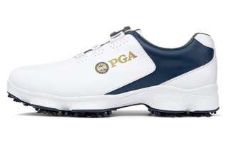 PGA Cushioning Slip Resistant Low top Golf Shoes Men's Blue White