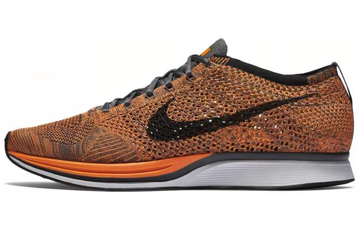 Nike Nike Flyknit Racer Orange Dark Grey 2016