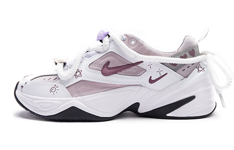 Nike Nike M2K Slip Resistant Slip Resistant Low top Chunky Sneakers Women's Purple White