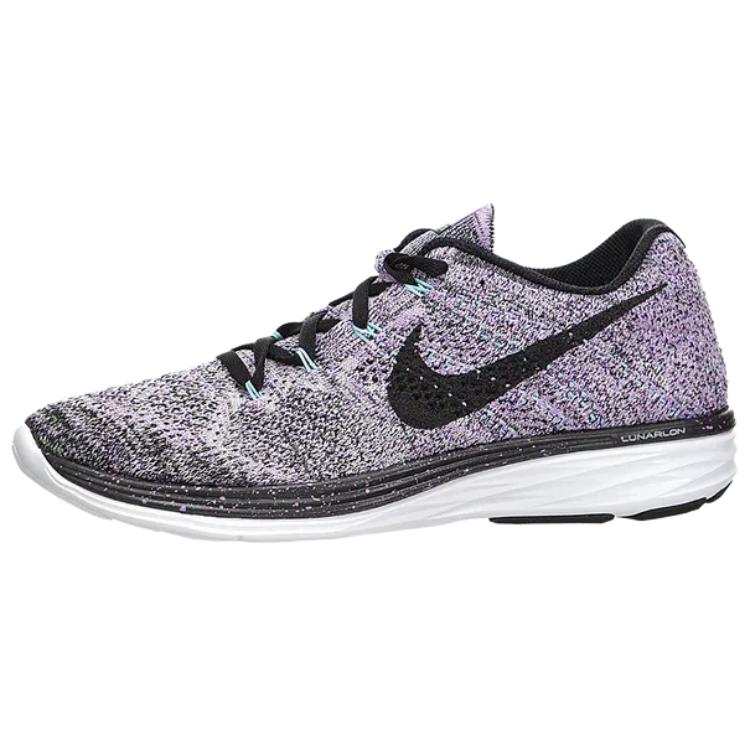 Nike Nike Flyknit Lunar 3 Running Shoes Women's Purple