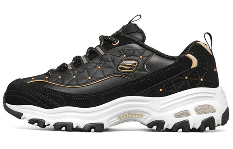 Skechers D'LITES Low top Chunky Sneakers Women's Black