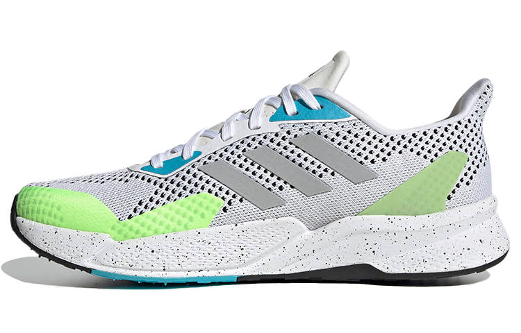 Adidas Adidas X9000l2 Breathable Low top Running Shoes Men's Gray Blue Green