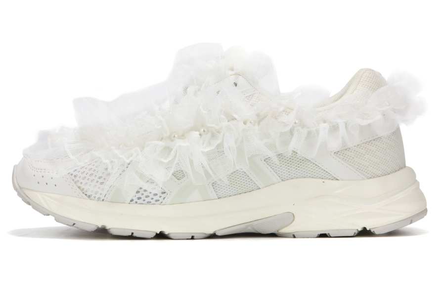 Asics Gel Contend 4 Cushioning Abrasion Resistant Breathable Low top Casual Running Shoes Women's White