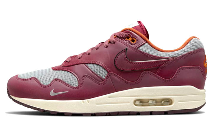 Nike Nike Air Max 1 Patta Waves Rush Maroon Without Bracelet