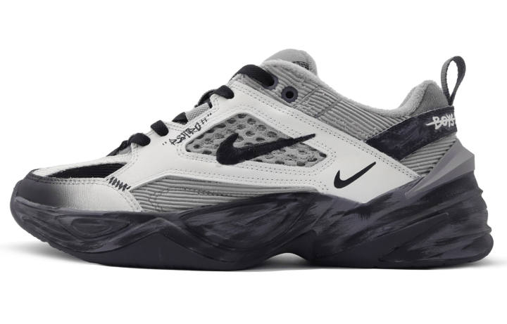 Nike Nike M2K Tekno Chunky Sneakers Unisex Low Top Black/Gray