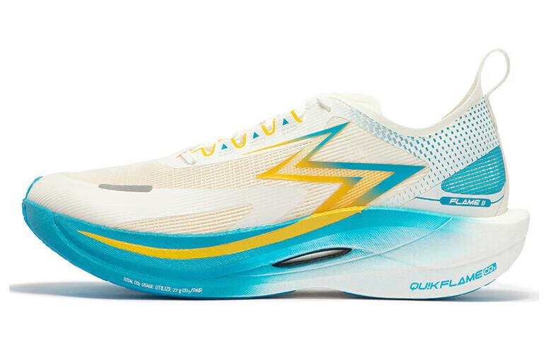 361° Flame 2.5 Mesh Cushioning, Wear Resistant Low top Running Shoes Men's Blue White
