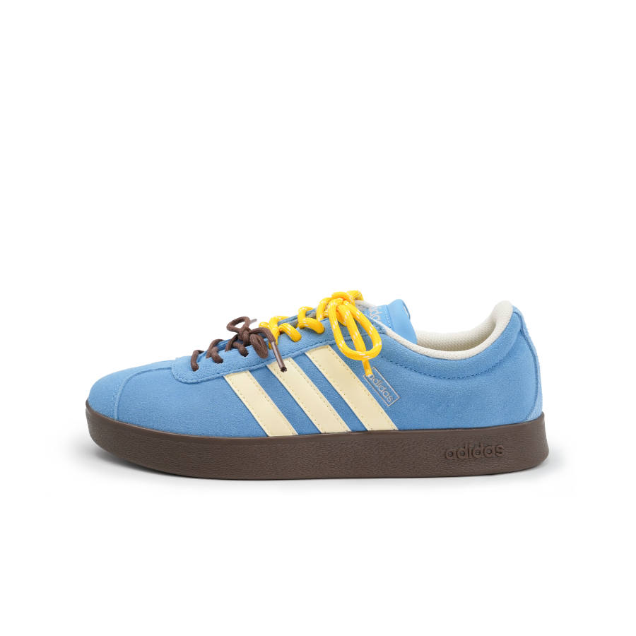 Adidas Adidas VL COURT 2.0 Octopus Party, Blue Moment Slip Resistant Slip Resistant Low top Skateboard Shoes Unisex Blue