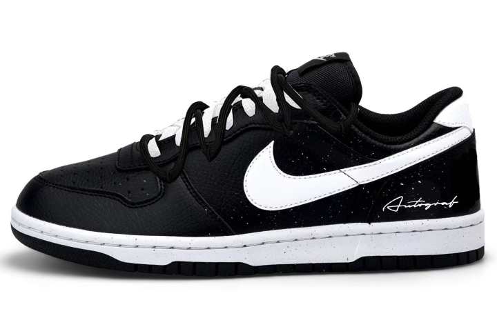 Nike Nike Big Low top Skateboard Shoes Men's Black White
