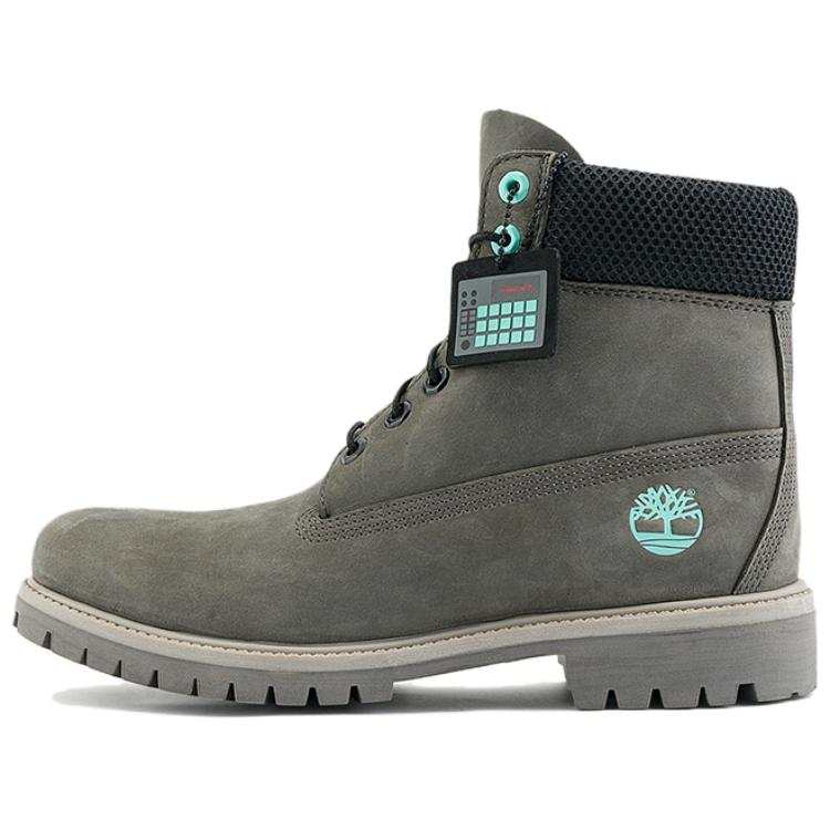 Timberland Timberland PREMIUM Crew Combat Boots Medium Heel Men's Gray