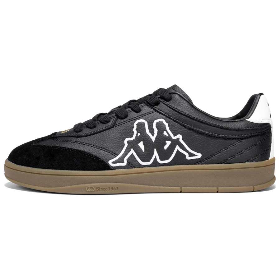 Kappa Tifo Back to Back Low top Skateboard Shoes Unisex Black White