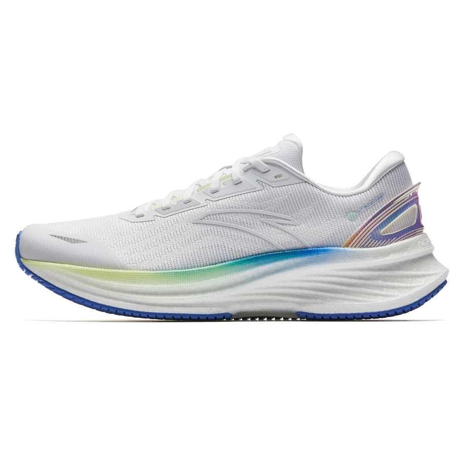 Anta Innovation 5 Slip Resistant, Abrasion Resistant, Breathable Low top Casual Running Shoes Men's Pure White