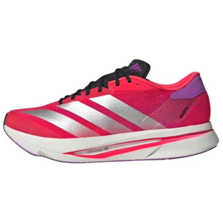 Adidas Adidas Adizero SL2 Running Shoes Unisex Red Silver