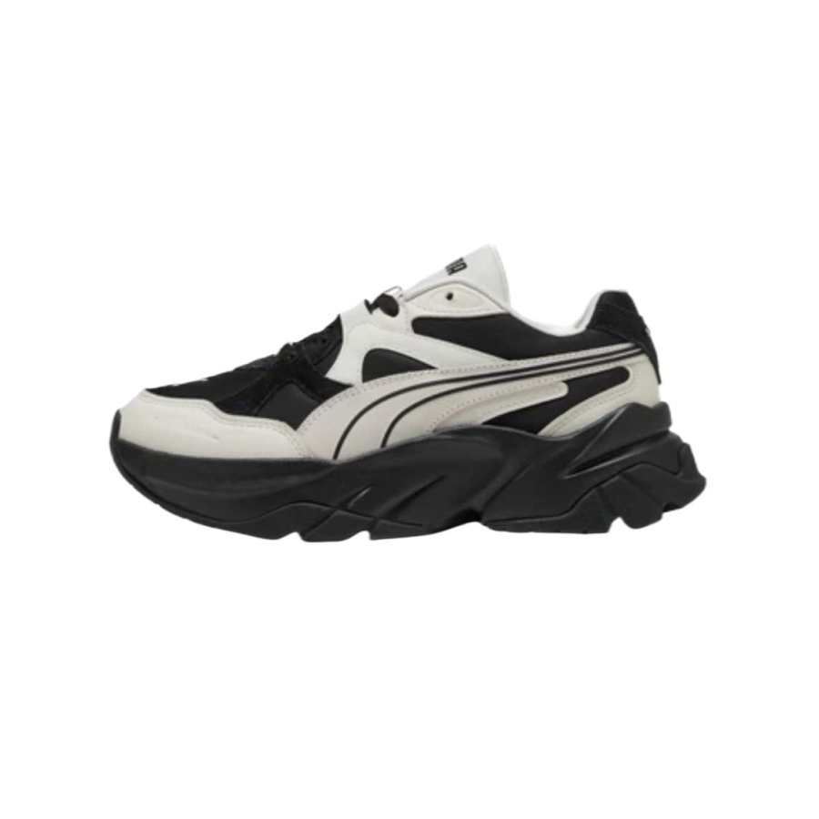 PUMA Low top Chunky Sneakers Women's Gray Silver Black