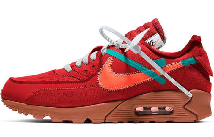 Nike Nike OffWhite X Nike Air Max 90 Red