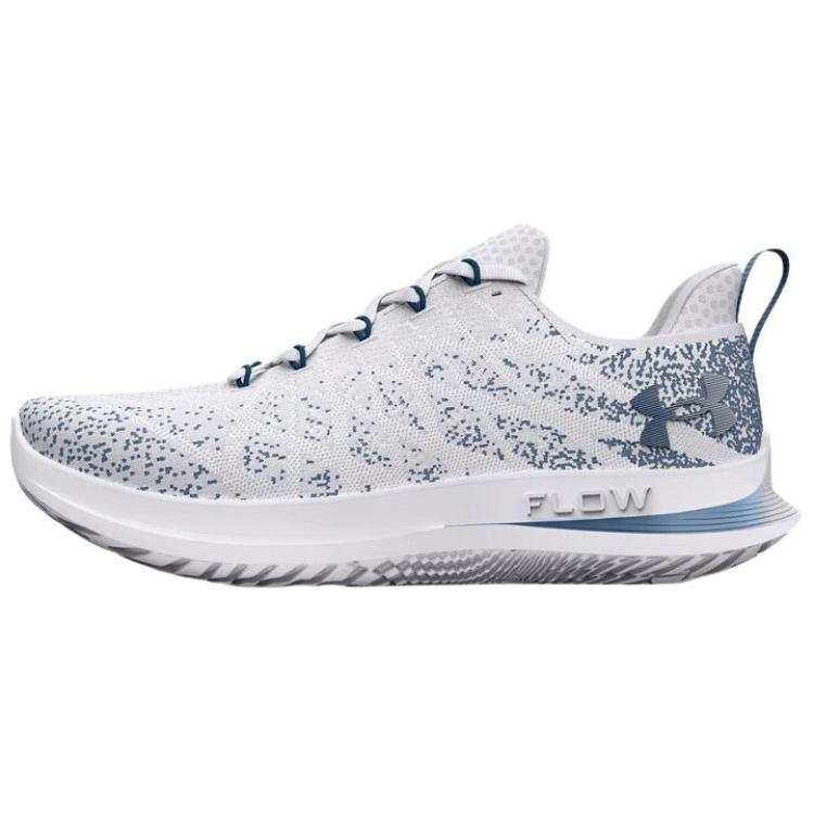 Under Armour Velociti 3 Abrasion Resistant Low top Casual City Commuting Running Shoes Men's White