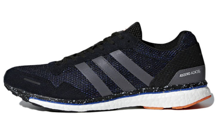 Adidas Adidas Adizero Comfortable Abrasion Resistant Breathable Low top Running Shoes Unisex