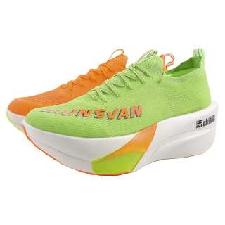 IRUNSVAN Running Shoes Unisex Mismatched Color Summer Warm Orange