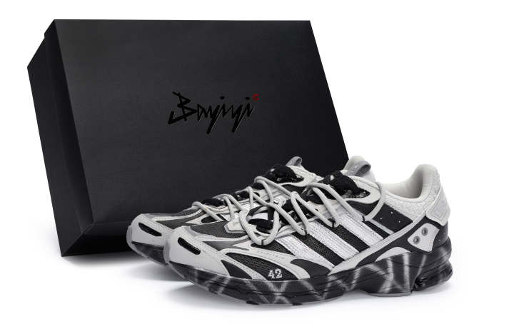 Adidas Adidas Spiritain 2000 Low top Running Shoes Unisex Black Gray Silver