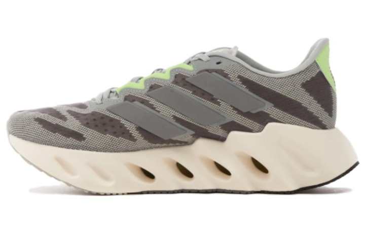 Adidas Adidas Switch FWD Mesh Breathable Low top Running Shoes Men's Gray Green
