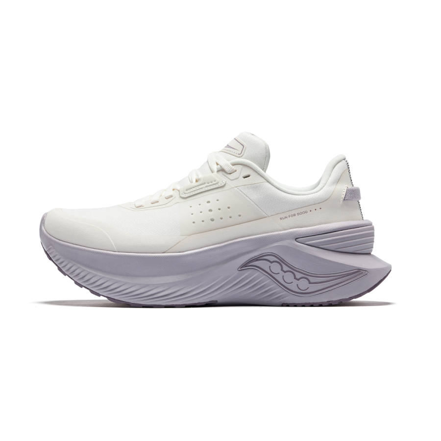 Saucony Shift Flow Lingxun Low top City Commuting Running Shoes Women's Beige Purple