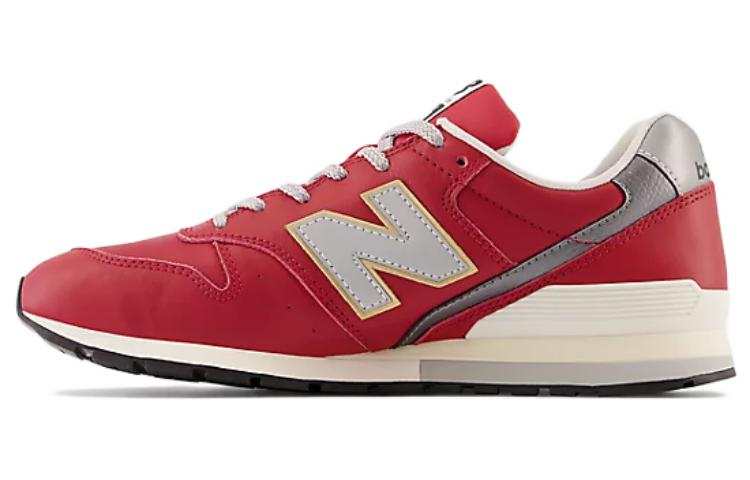 New Balance New Balance NB 996 Leather Abrasion Resistant Low top Running Shoes Men's Red White
