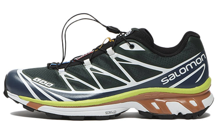 SALOMON XT 6 Abrasion Resistant Low top Running Shoes Men's Jasper