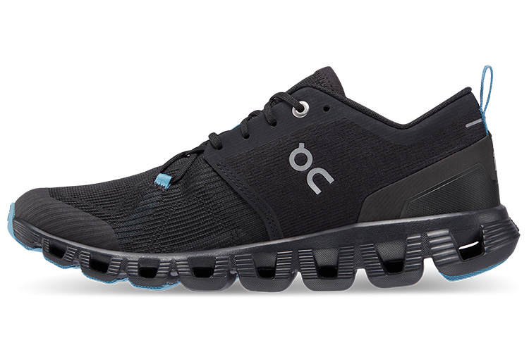 On On Running Cloud X 3 Shift Black Niagara Women's