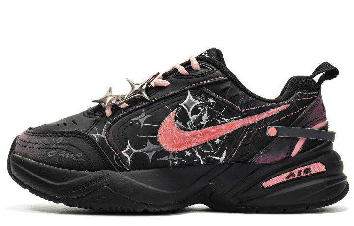 Nike Nike Air Monarch 4 Leather Abrasion Resistant Lightweight Wear resistant And Lightweight Low top Chunky Sneakers Unisex