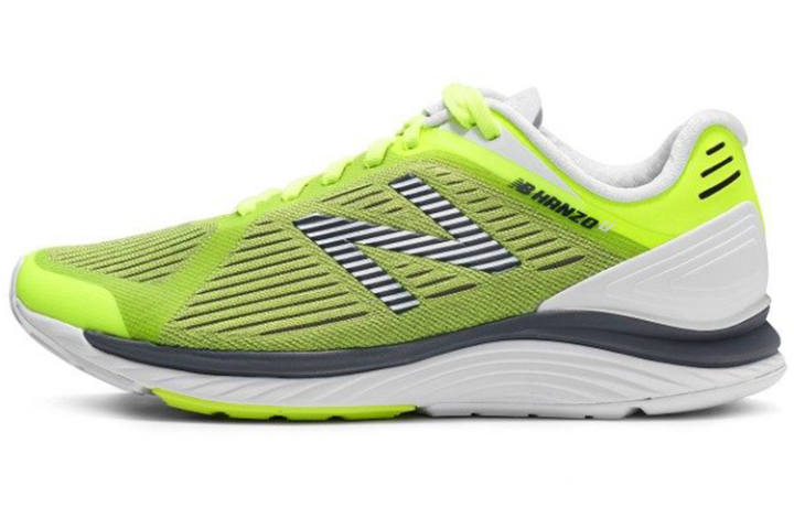 New Balance New Balance Textile, Artificial Leather Low top Running Shoes Men's Neon