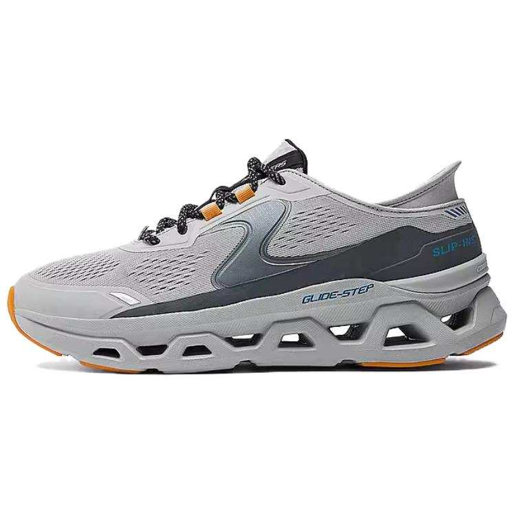 Skechers Glide Step Altus Comfortable And Breathable Low top Running Shoes Men's Gray