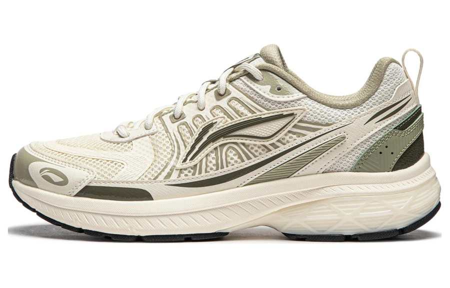 Li-Ning Li Ning Fuyao 1.0 V3 Cushioning Abrasion Resistant Cushioning, Wear Resistant Low top Running Shoes Women's White Green