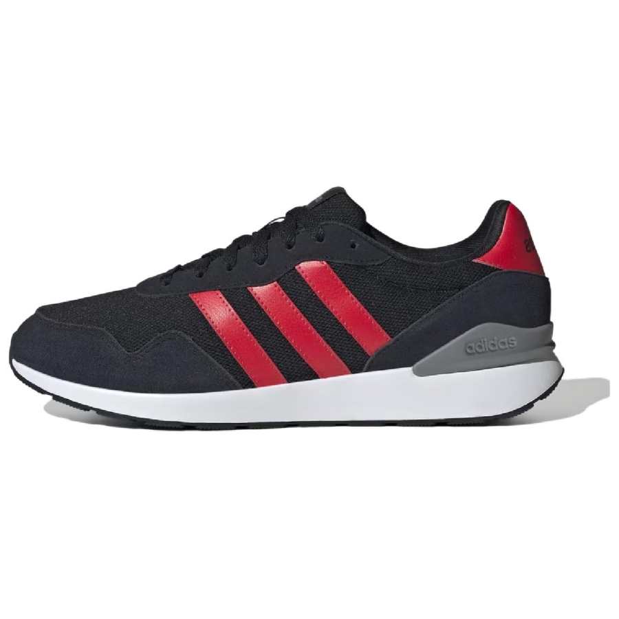 Adidas Adidas Run 60s 4 Comfortable Abrasion Resistant Abrasion Resistant Low top Running Shoes Men's Black