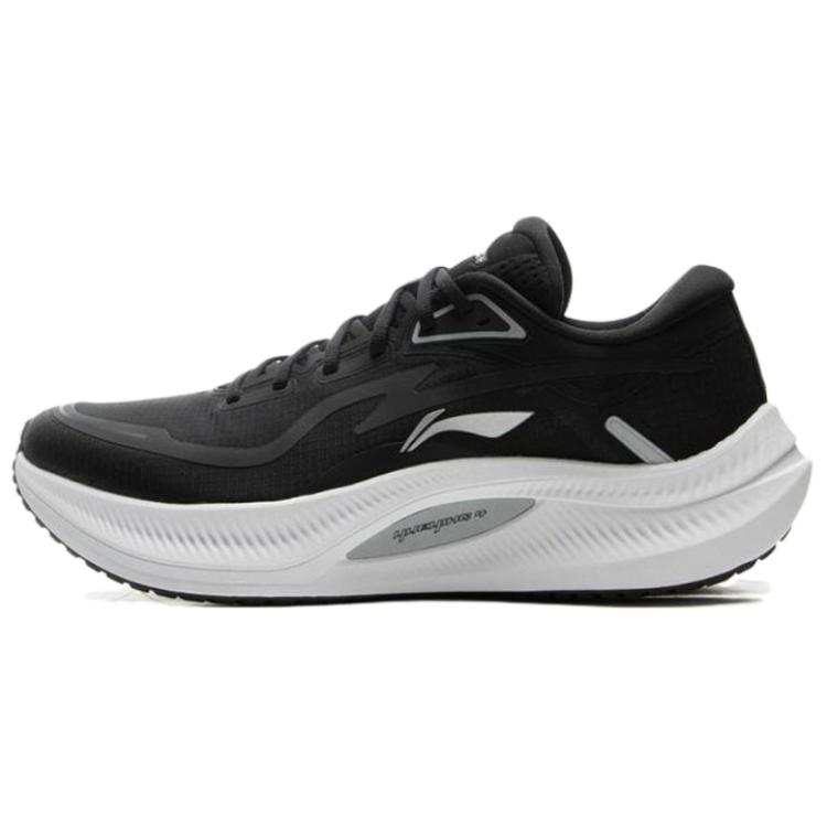 Li-Ning Li Ning Yueying 4 Fabric Low top Casual Training City Commuting Running Shoes Men's Black White
