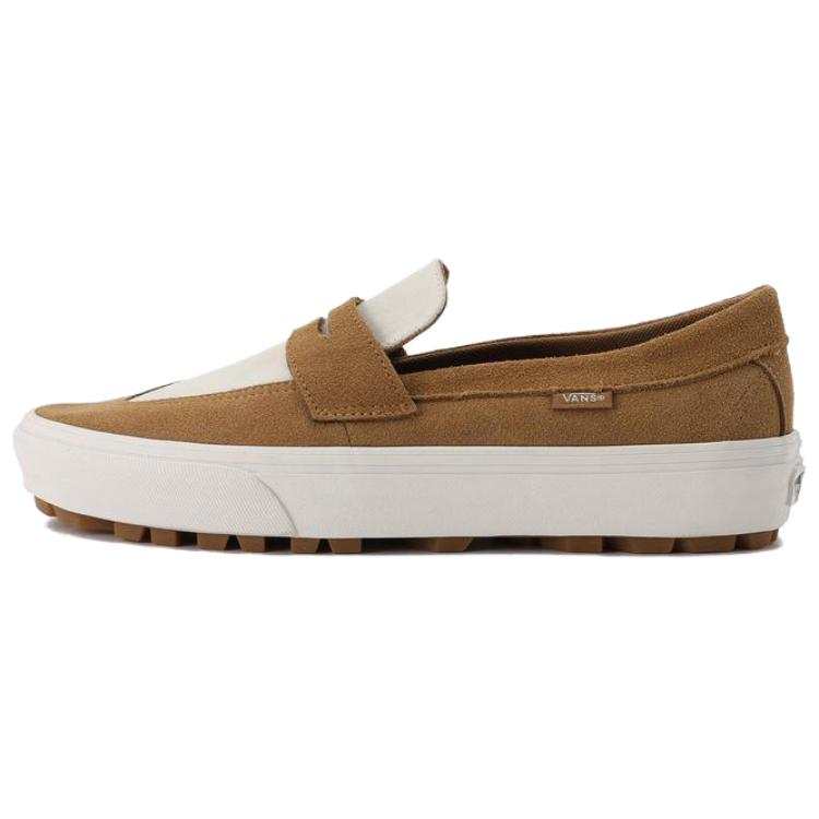 Vans Vans Style 53 Leather Loafers Unisex Brown
