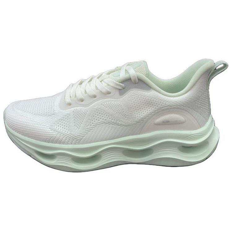 Erke Breathable Lightweight Breathable And Lightweight Low top Running Shoes Women's White Green