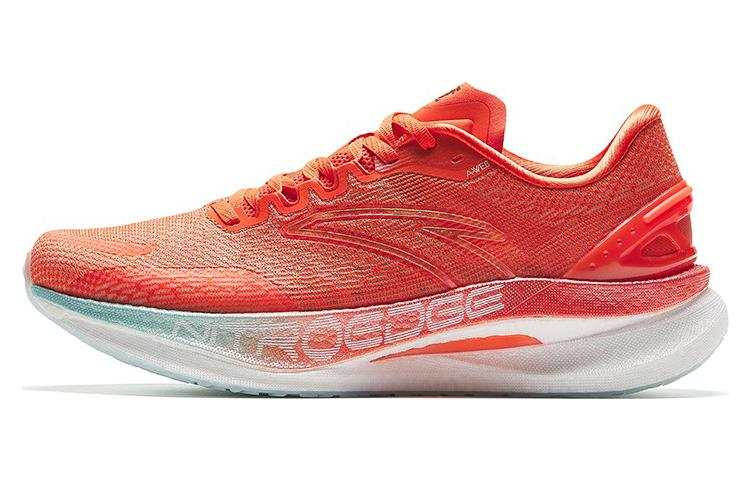 Anta Champion 2 Pro Abrasion Resistant Low top Running Shoes Men's Orange Yellow