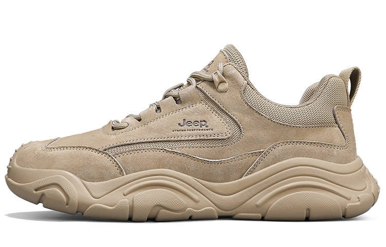 Jeep Outdoor Shoes Men's Low Top Sand/Khaki