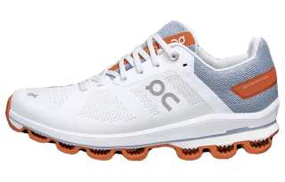 On Cloudsurfer 6 Slip Resistant Slip Resistant Low top Casual Running Shoes Women's White Orange