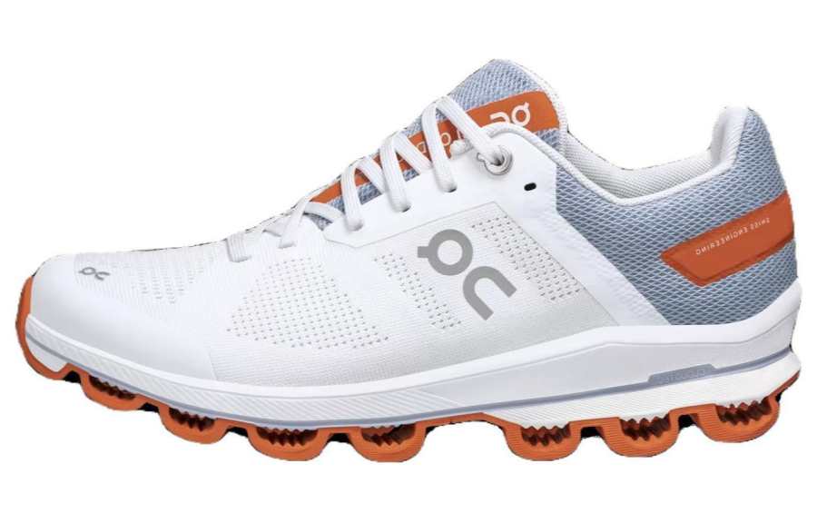 On Cloudsurfer 6 Slip Resistant Slip Resistant Low top Casual Running Shoes Women's White Orange
