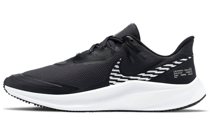 Nike Nike Quest 3 Shield 'Black Metallic Silver'