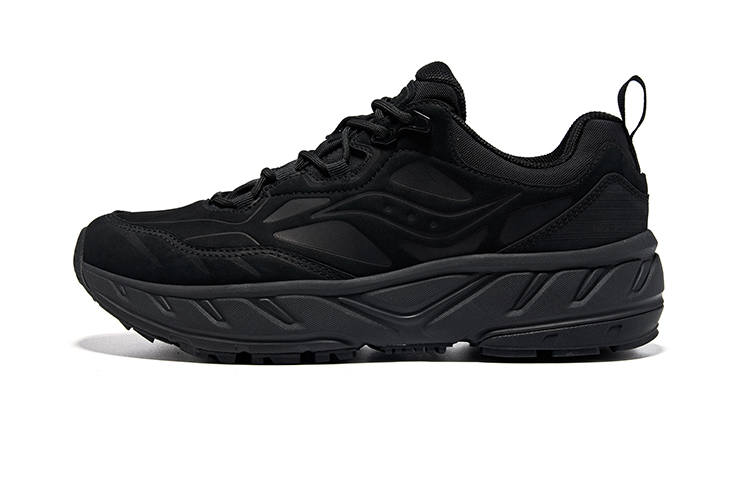 Saucony WEB Running Shoes Unisex Low Top Black
