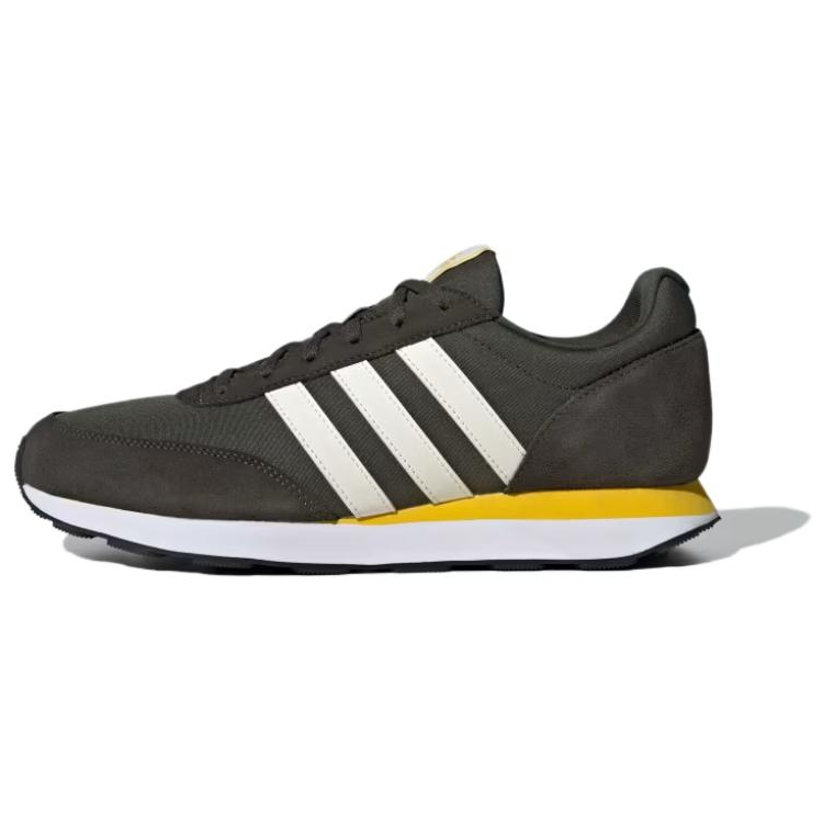 Adidas Adidas RUN 60S Slip Resistant Abrasion Resistant Slip Resistant Abrasion Resistant Low top Running Shoes Men's Black