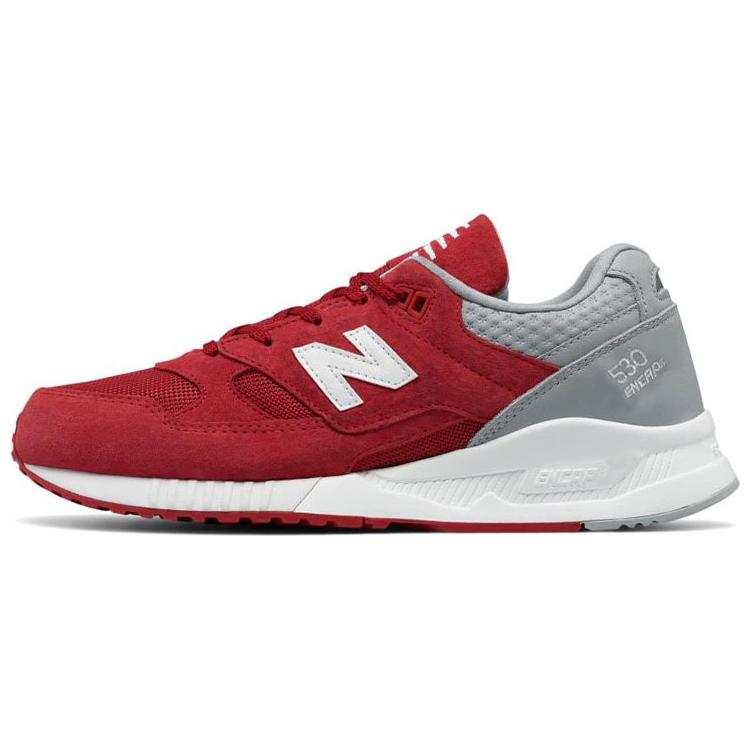 New Balance New Balance NB 530 Sports Textile, Synthetic Leather Low top Running Shoes Men's Red Gray
