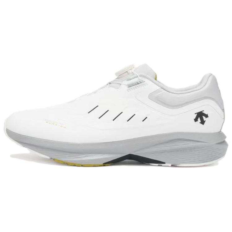 DESCENTE Enerzite Slip Resistant Abrasion Resistant Low top Casual Training City Commuting Running Shoes Men's White
