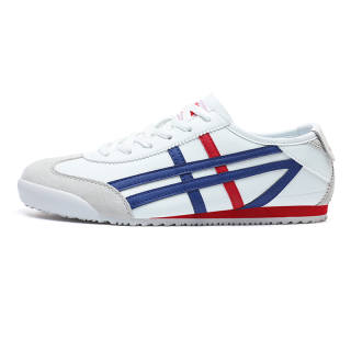 YAMIDE Men's Casual Shoes Men's Low Top Red